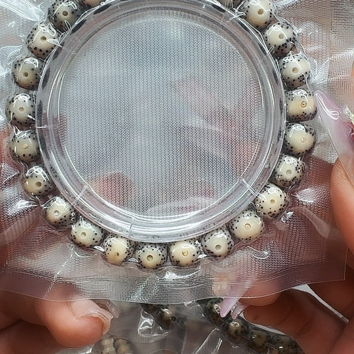 星月菩提手串380高端绿包白星月菩提98桶单圈