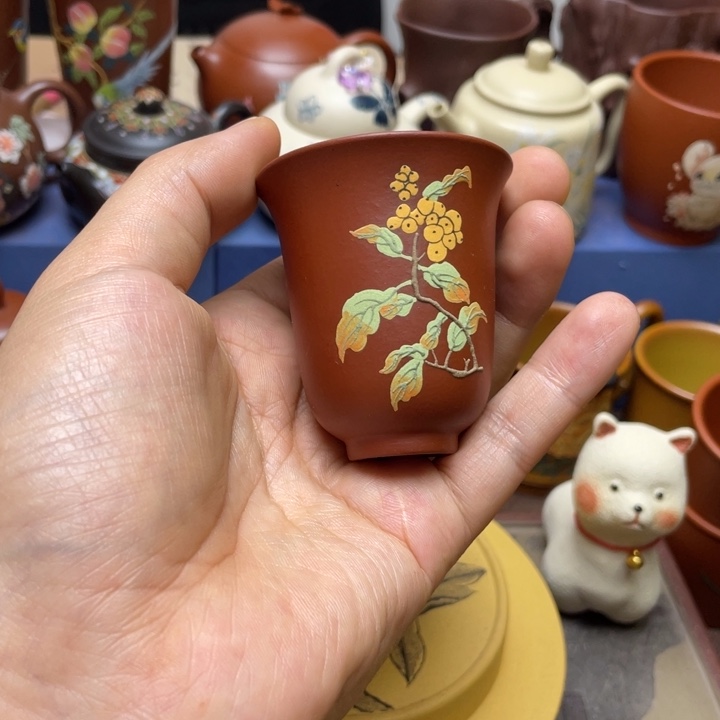 茶杯紫砂紫砂主人杯50cc