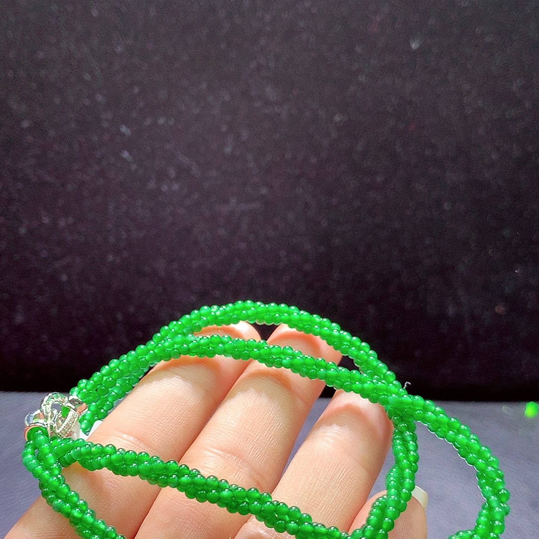 翡翠手链未镶嵌项链