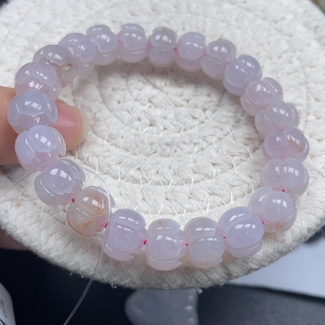 翡翠未镶嵌手链天然A货缅甸翡翠10.3