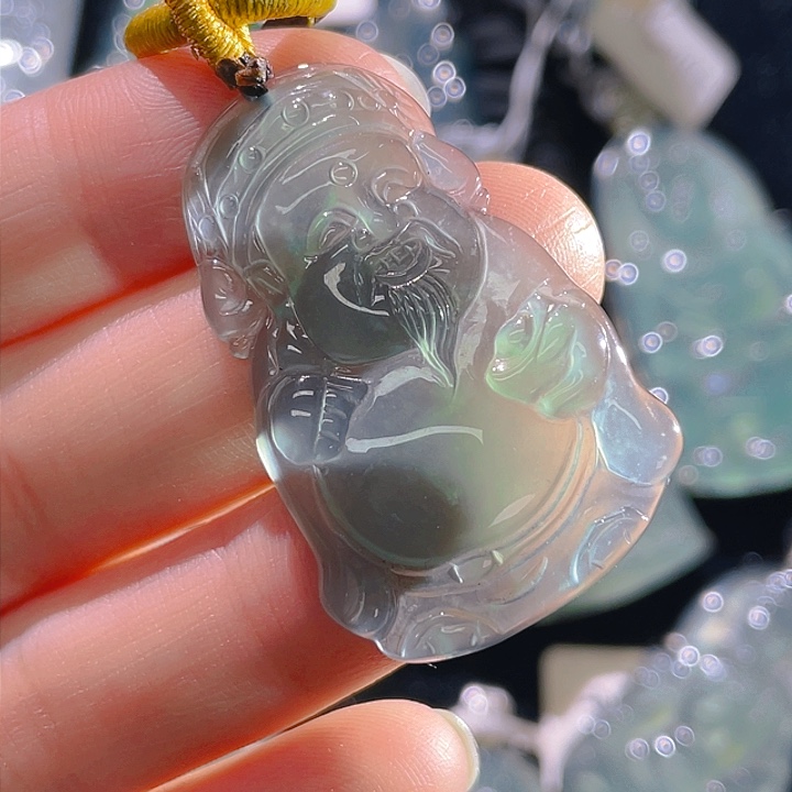 翡翠颈饰未镶嵌48，