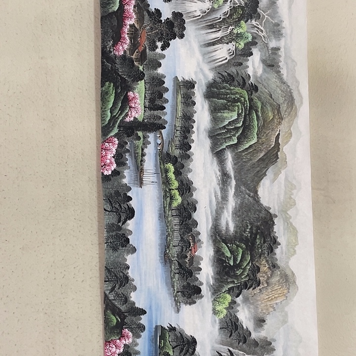 国画国画作品集的故事