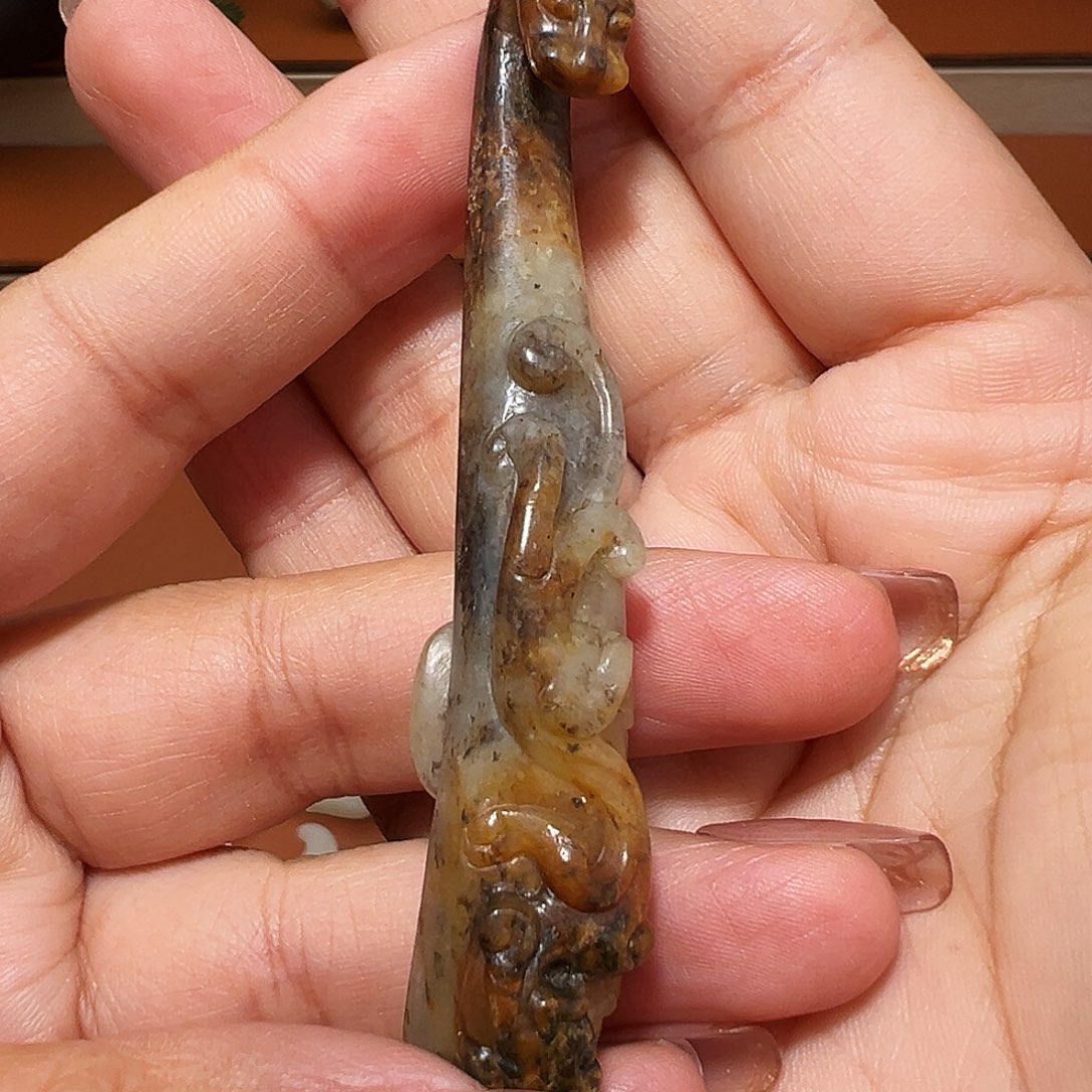 上***年和田玉未镶嵌挂件