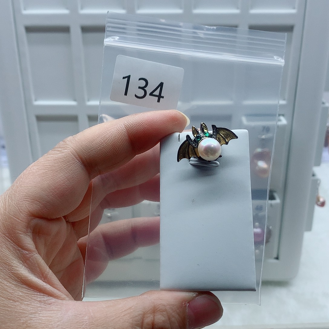 淡水珍珠吊坠(不含链)合金