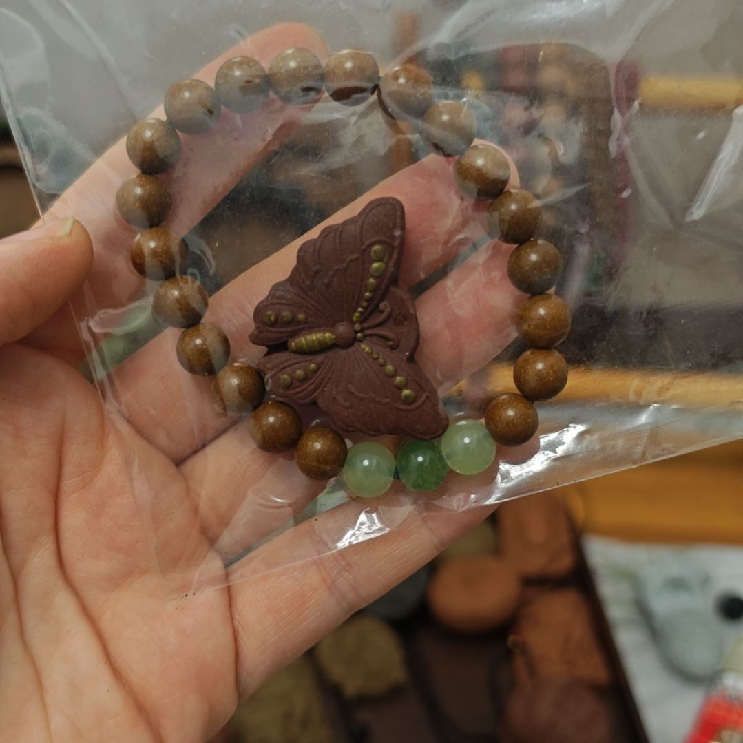 泥塑药香手串福利一串