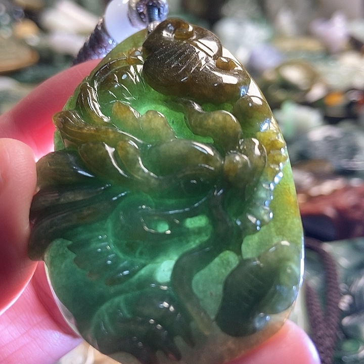 翡翠吊坠(不含链)未镶嵌