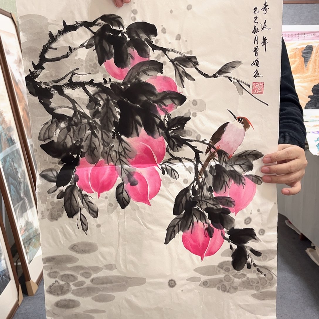 国画LT国画作品单幅任发