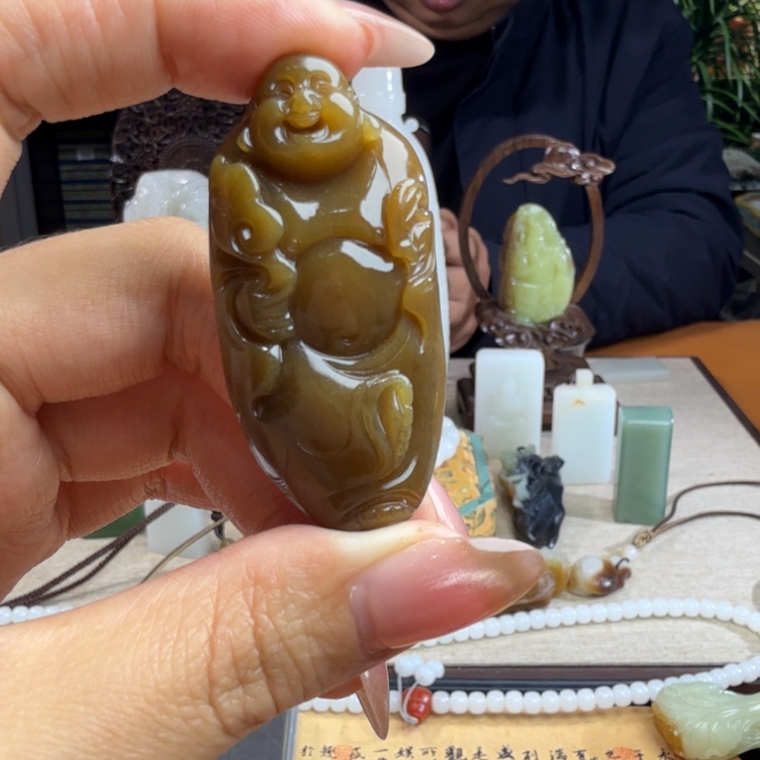 和田玉挂件未镶嵌l****i
