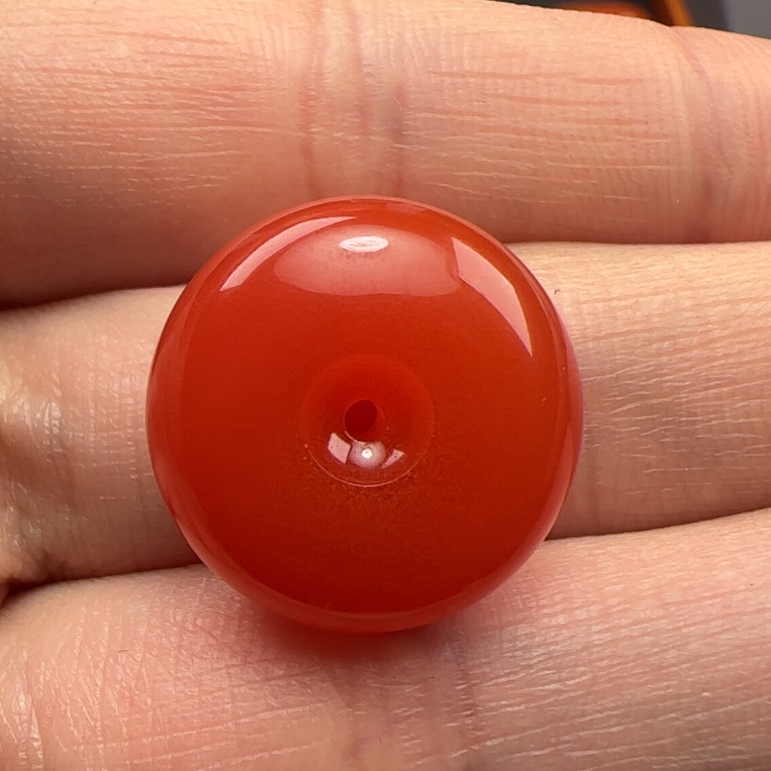 南红玛瑙原矿南红17mm未镶嵌