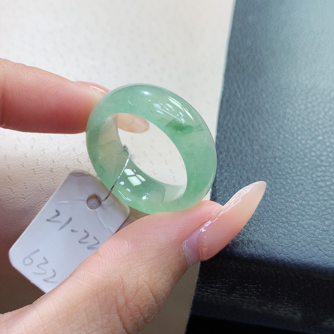 未镶嵌戒指翡翠21.22号