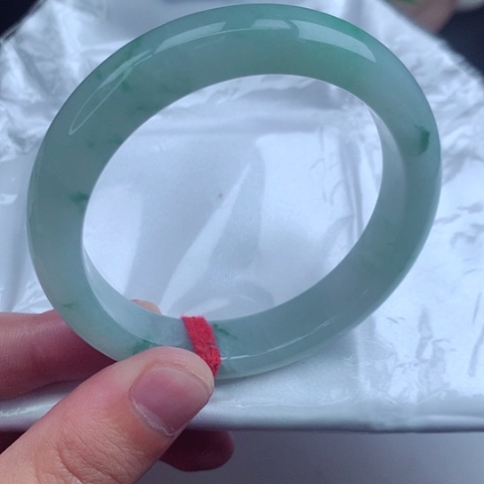 翡翠手镯未镶嵌正圈026