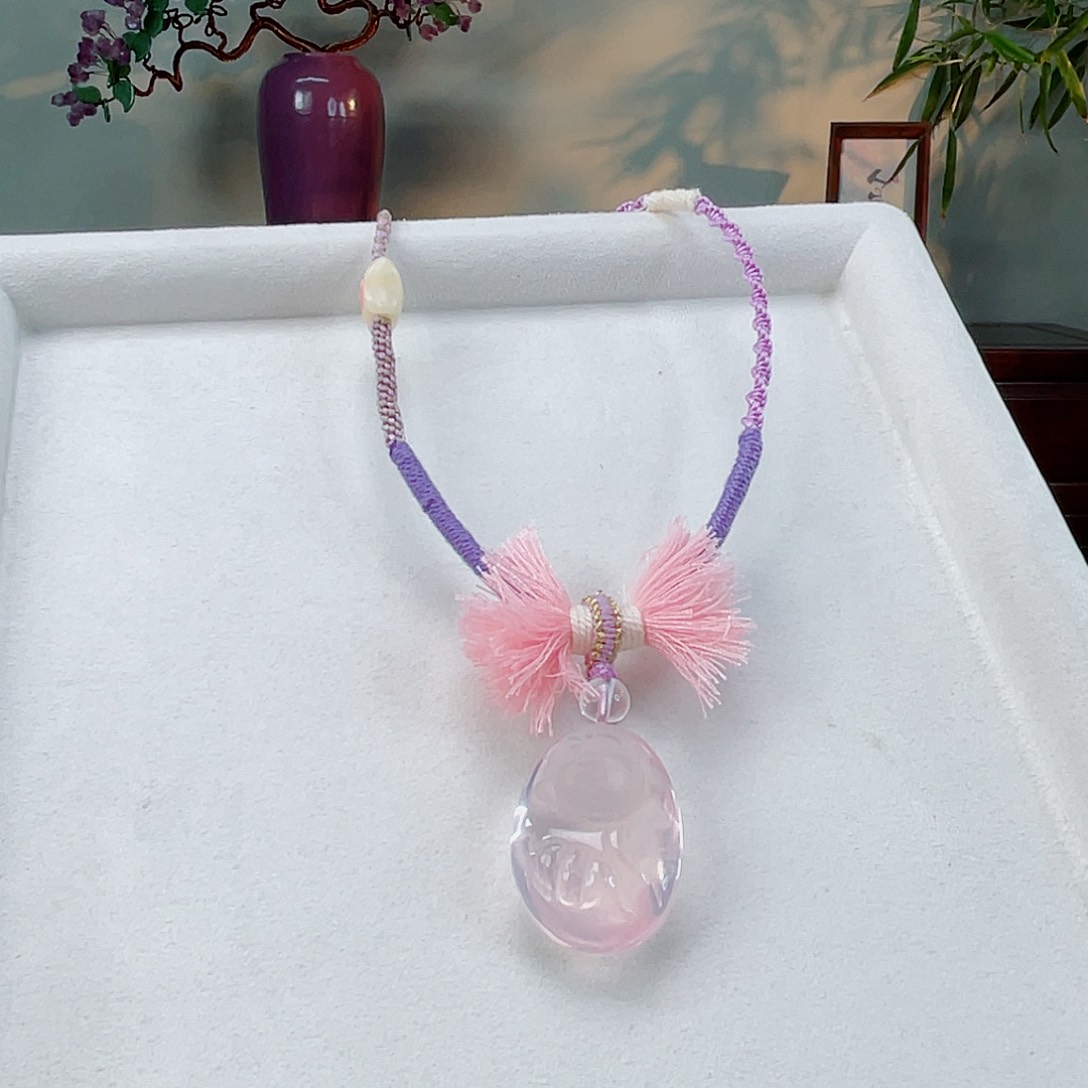 未镶嵌颈饰水晶水晶