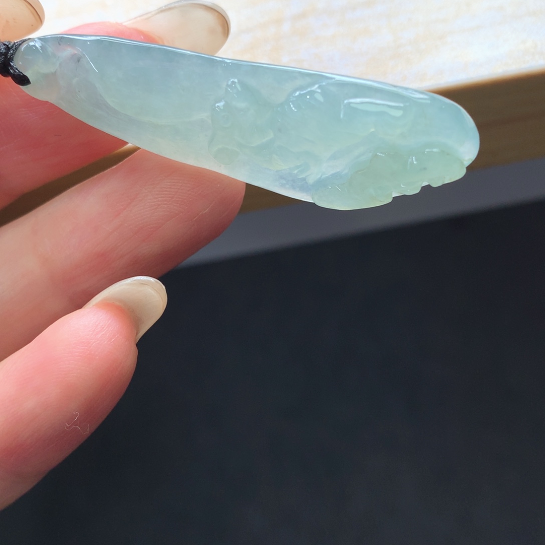 翡翠未镶嵌颈饰吊坠