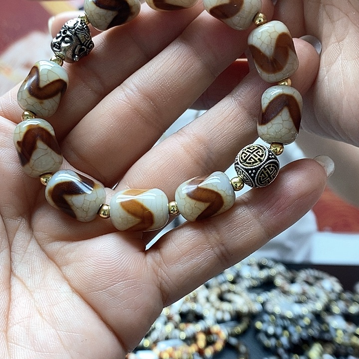 玛瑙/玉髓手链合金