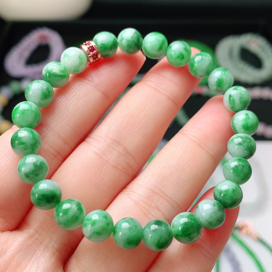 翡翠未镶嵌手链翡翠