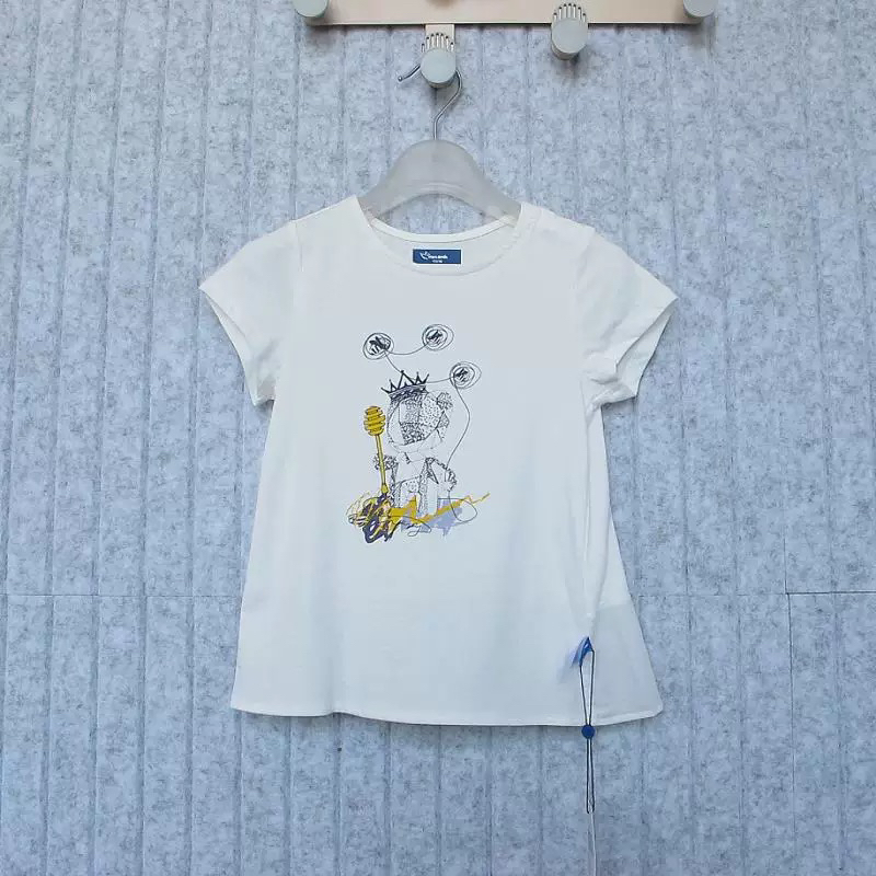 可爱百搭舒适女童短袖T