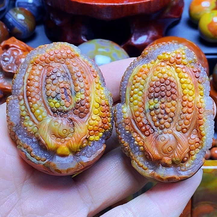 玛瑙/玉髓吊坠(不含链)未镶嵌