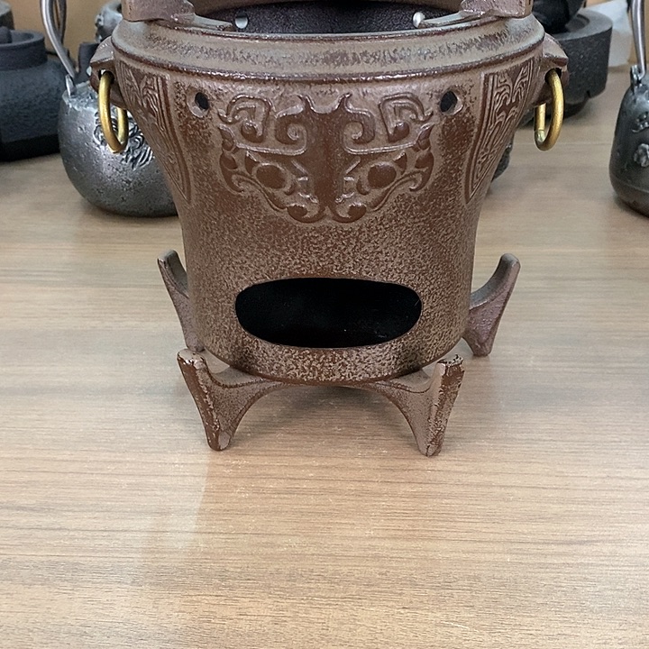 1瑞兽碳炉纯手工打造铸铁