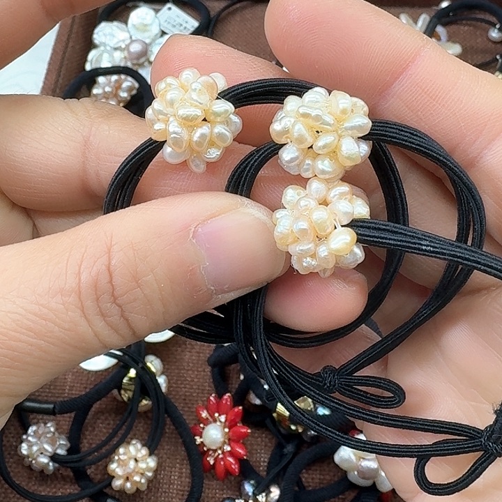 淡水珍珠珍珠银S925镶嵌