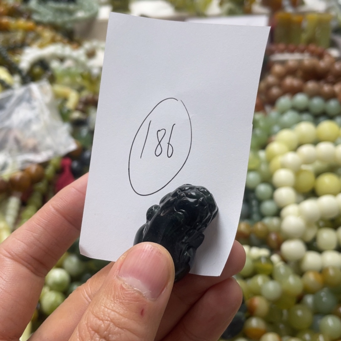 蛇纹石玉手链未镶嵌