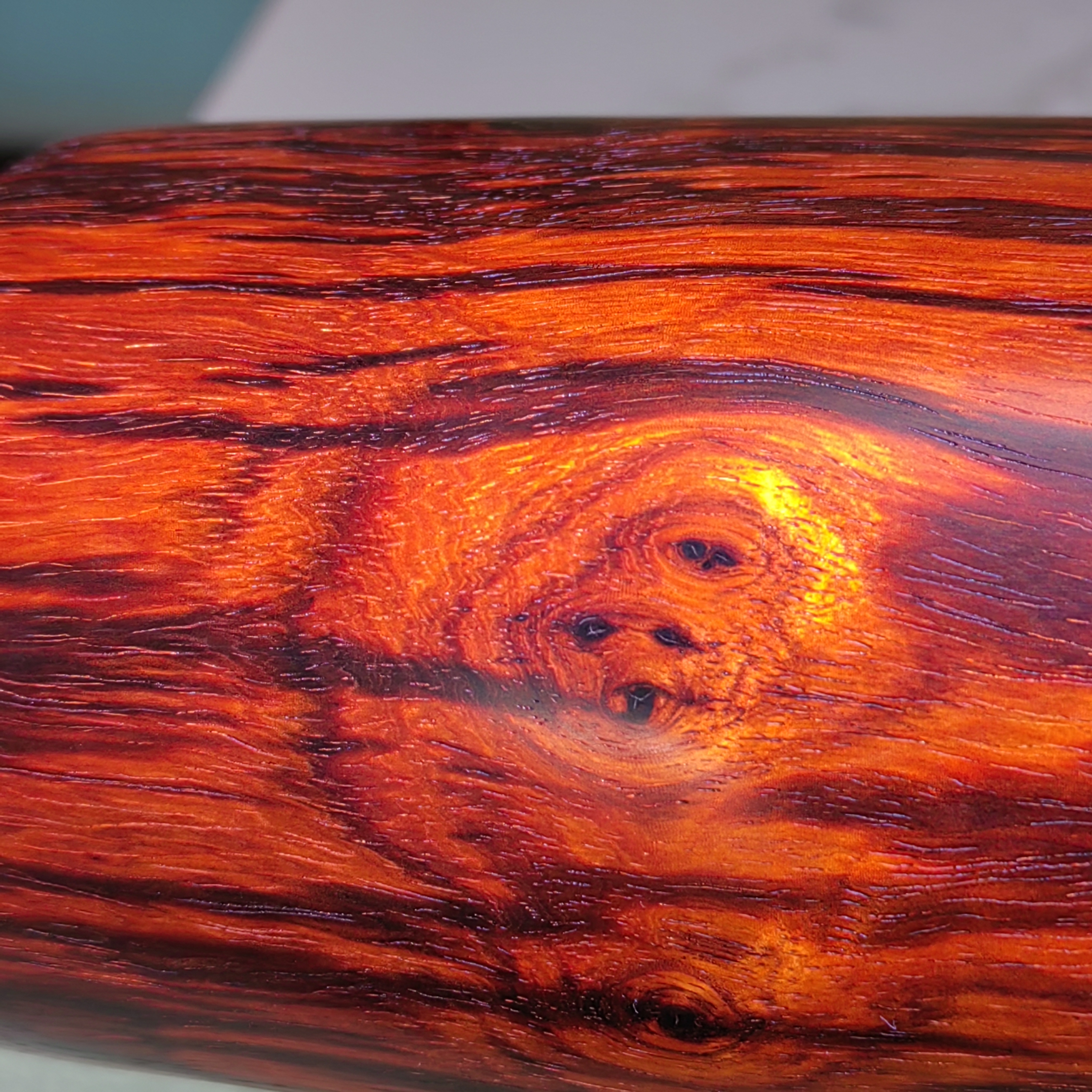 檀香紫檀横财 螺旋金星 鱼鳞 火焰