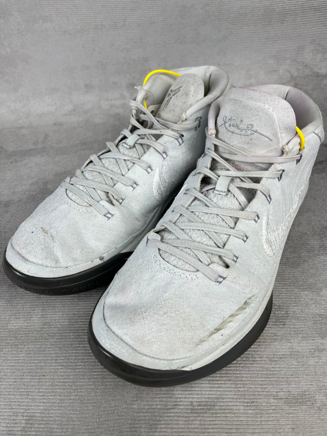 90新 MM6 44.5码 kobe ad 雾霾白 正品潮鞋/7940