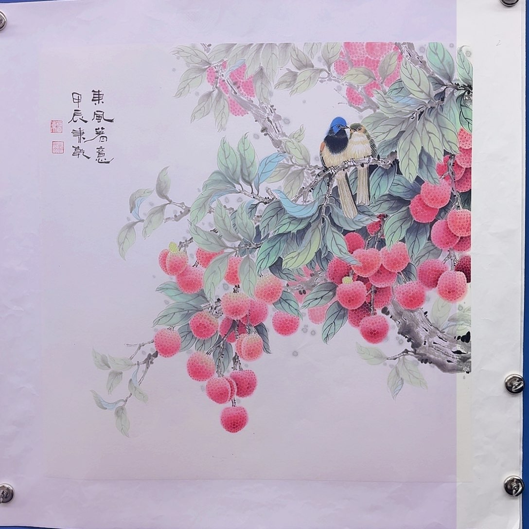 国画多次参加国内外书画