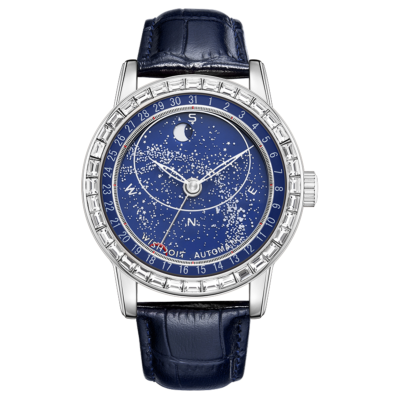 【铮铮专属】高端商务时尚【星空】系列自动机械男士腕表