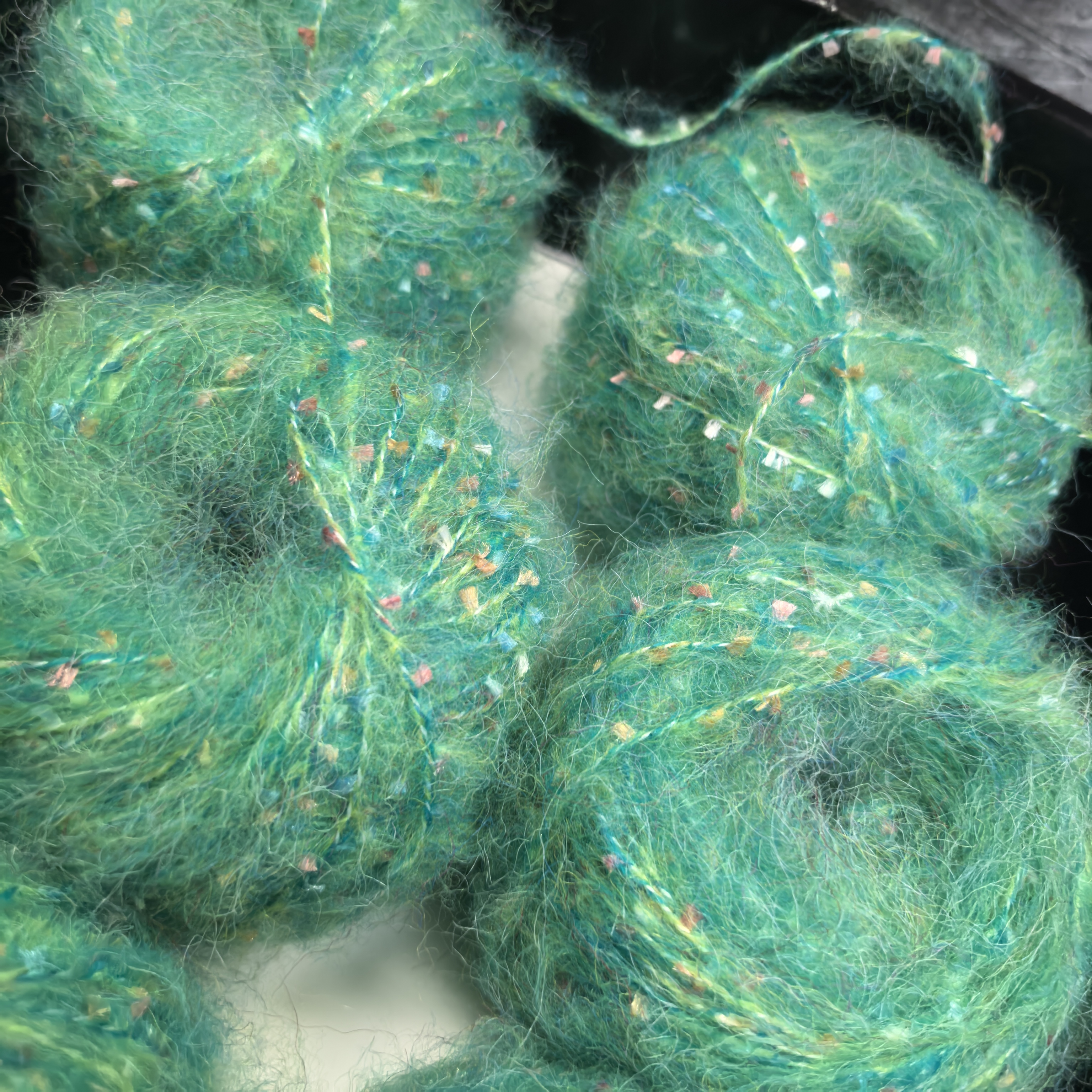 小美毛线手工编织彩旗马海毛绒线毛线马海毛（50克/团）