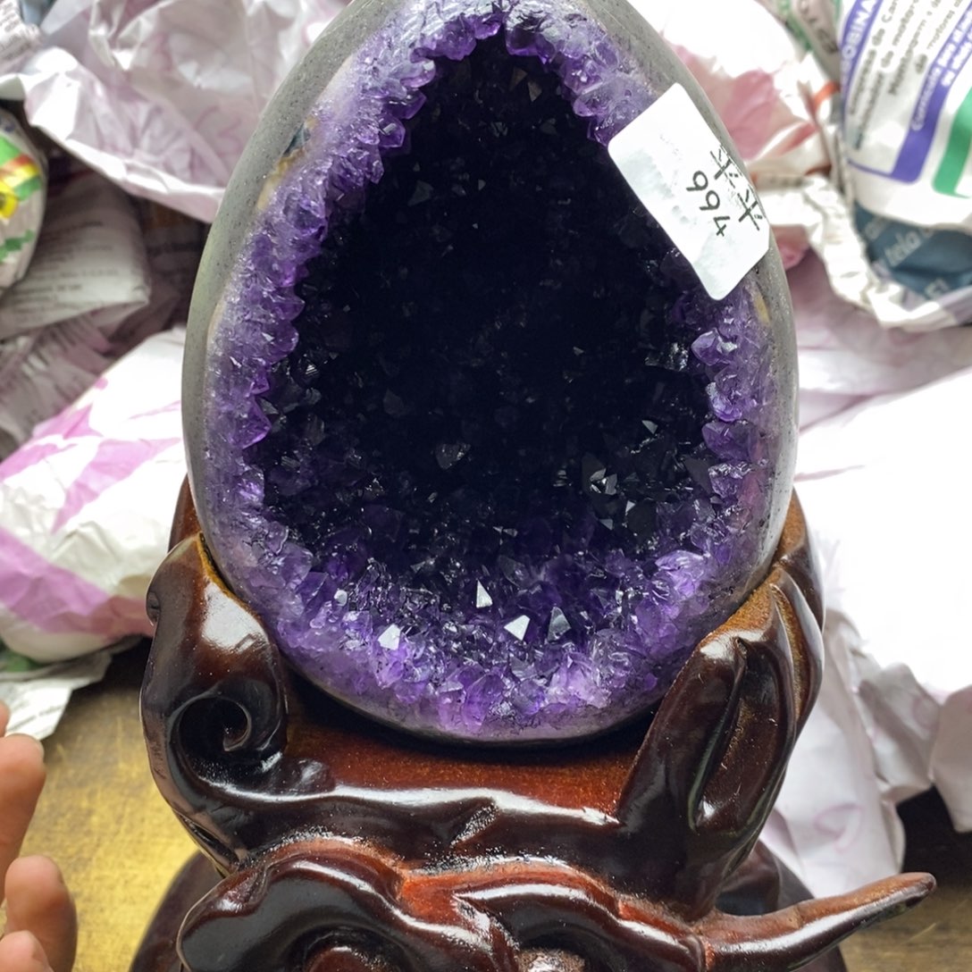 紫晶乌拉圭未镶嵌