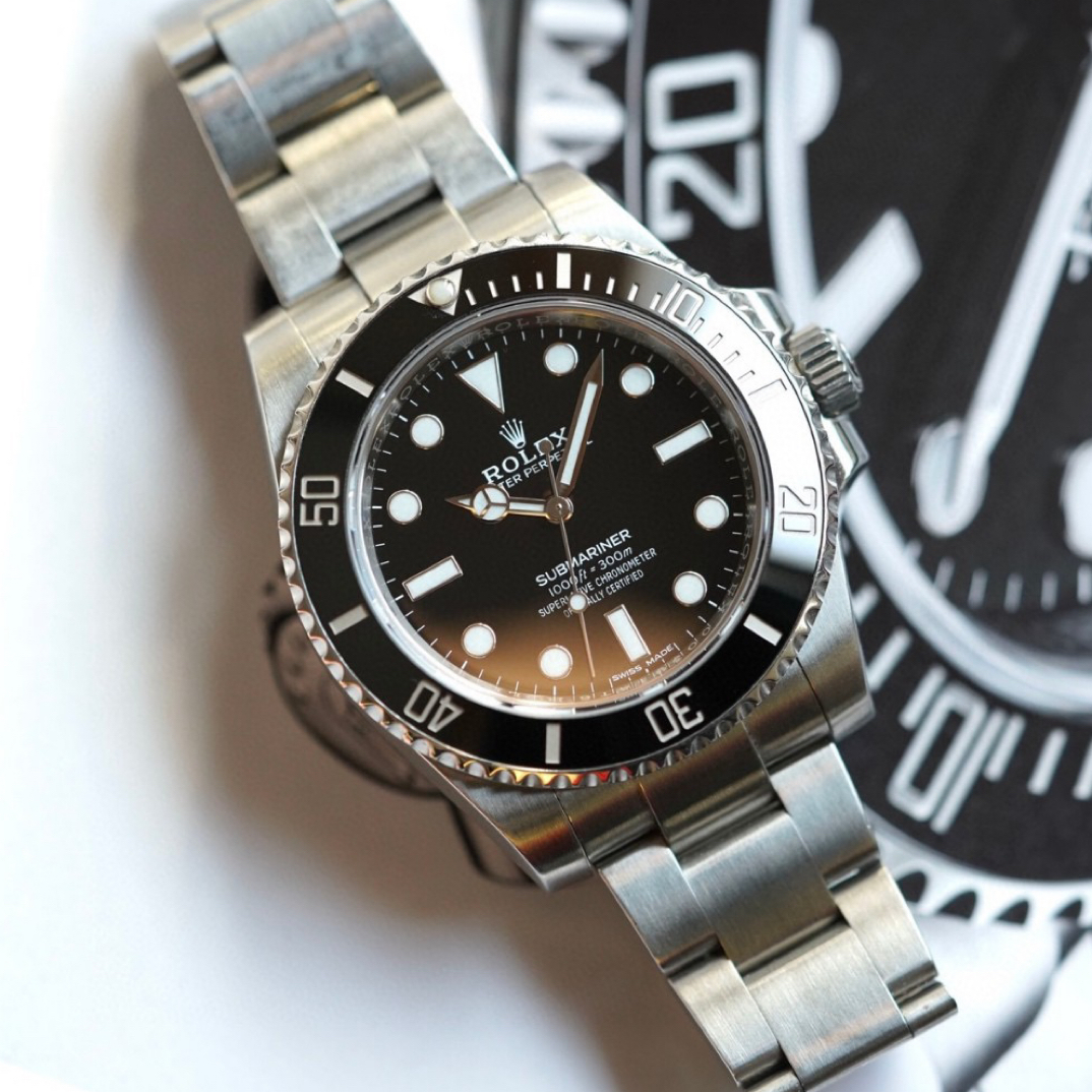 99新 Rolex/劳力士 型号114060-0002 单表