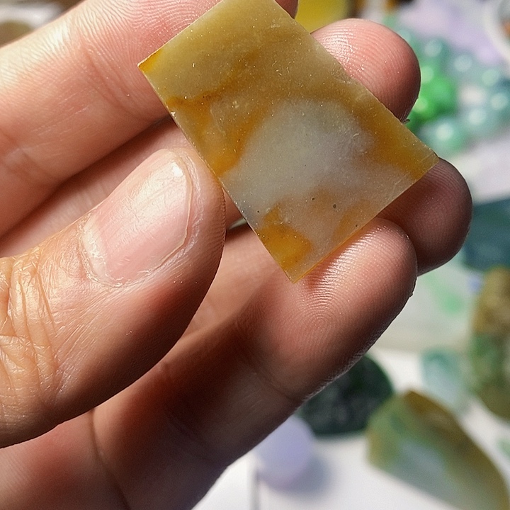 翡翠散珠天然翡翠A货