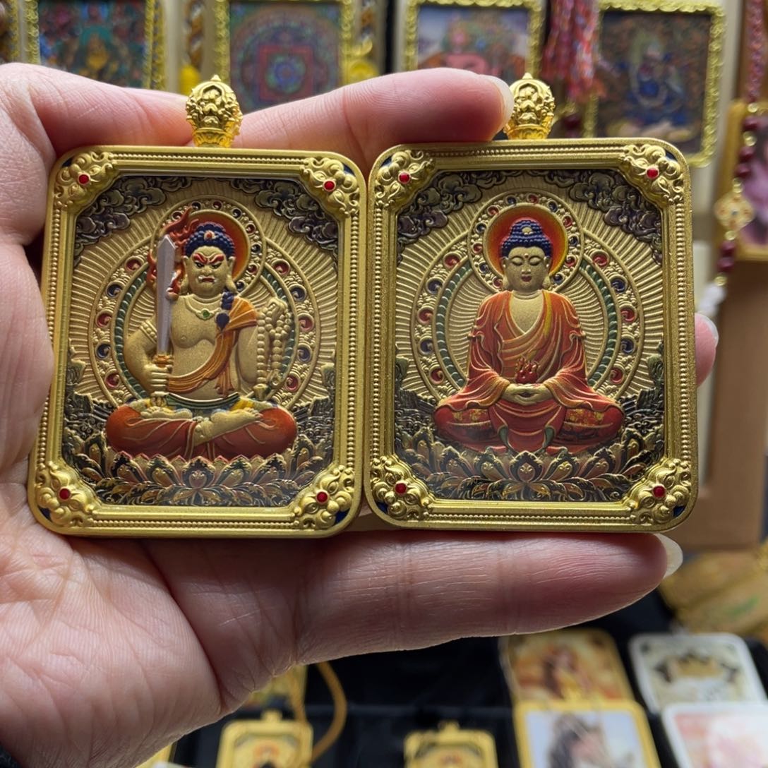 吊坠无*唐卡一步到位后又在新