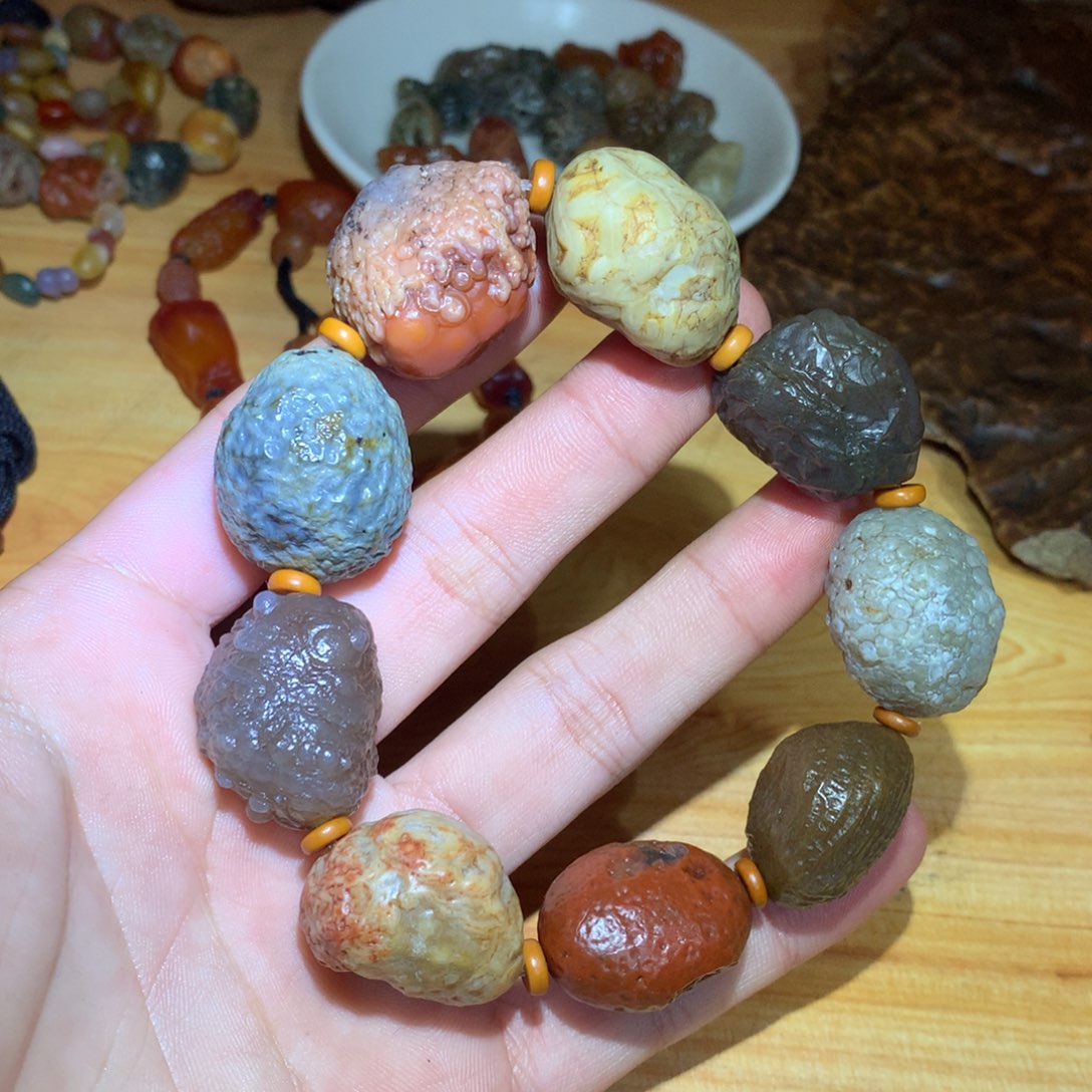 玛瑙/玉髓未镶嵌阿拉善戈壁玛瑙