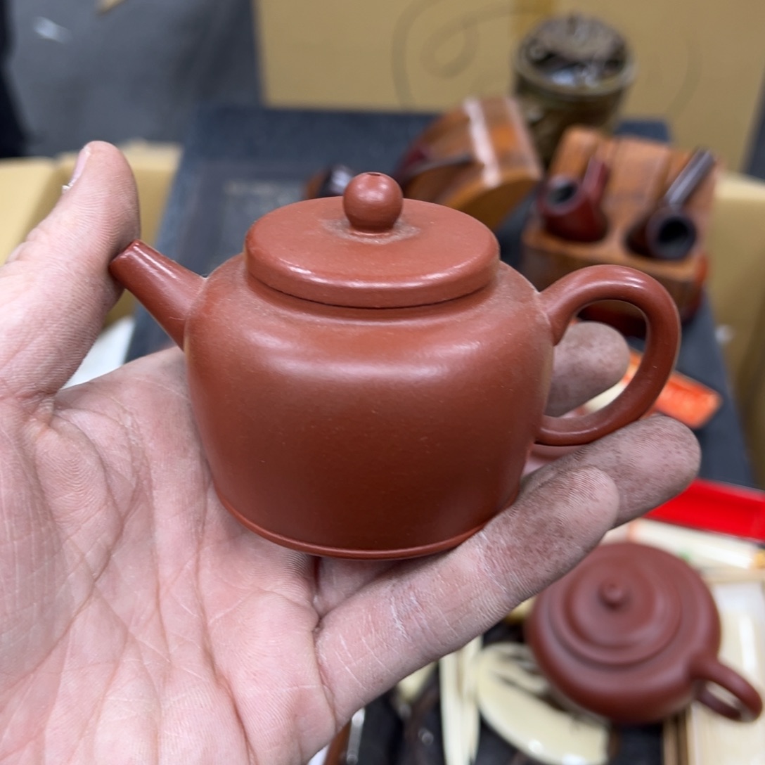 阿***里紫砂日本中古工艺品摆件