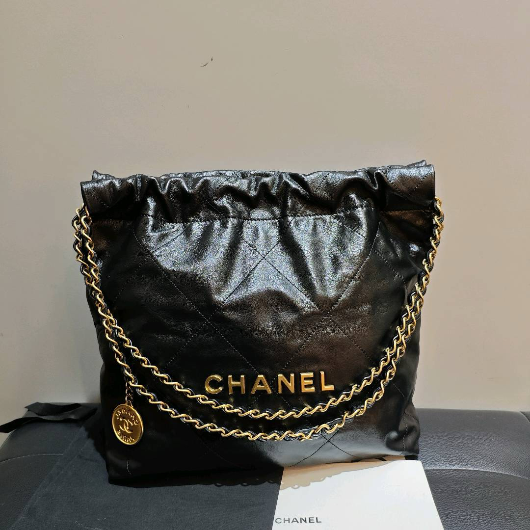 99新 Chanel/香奈儿 Chanel香奈儿25P垃圾袋小号