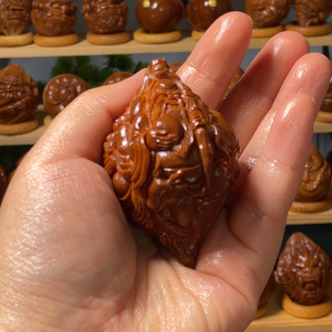 橄榄核手串/手链g****1纯手工福禄寿