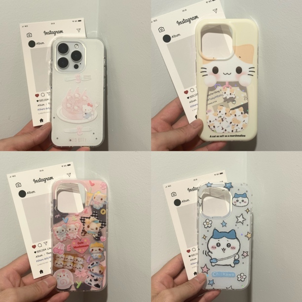 双层imd 合集kitty米菲兔像素手机壳适用于iPhone 16多型号