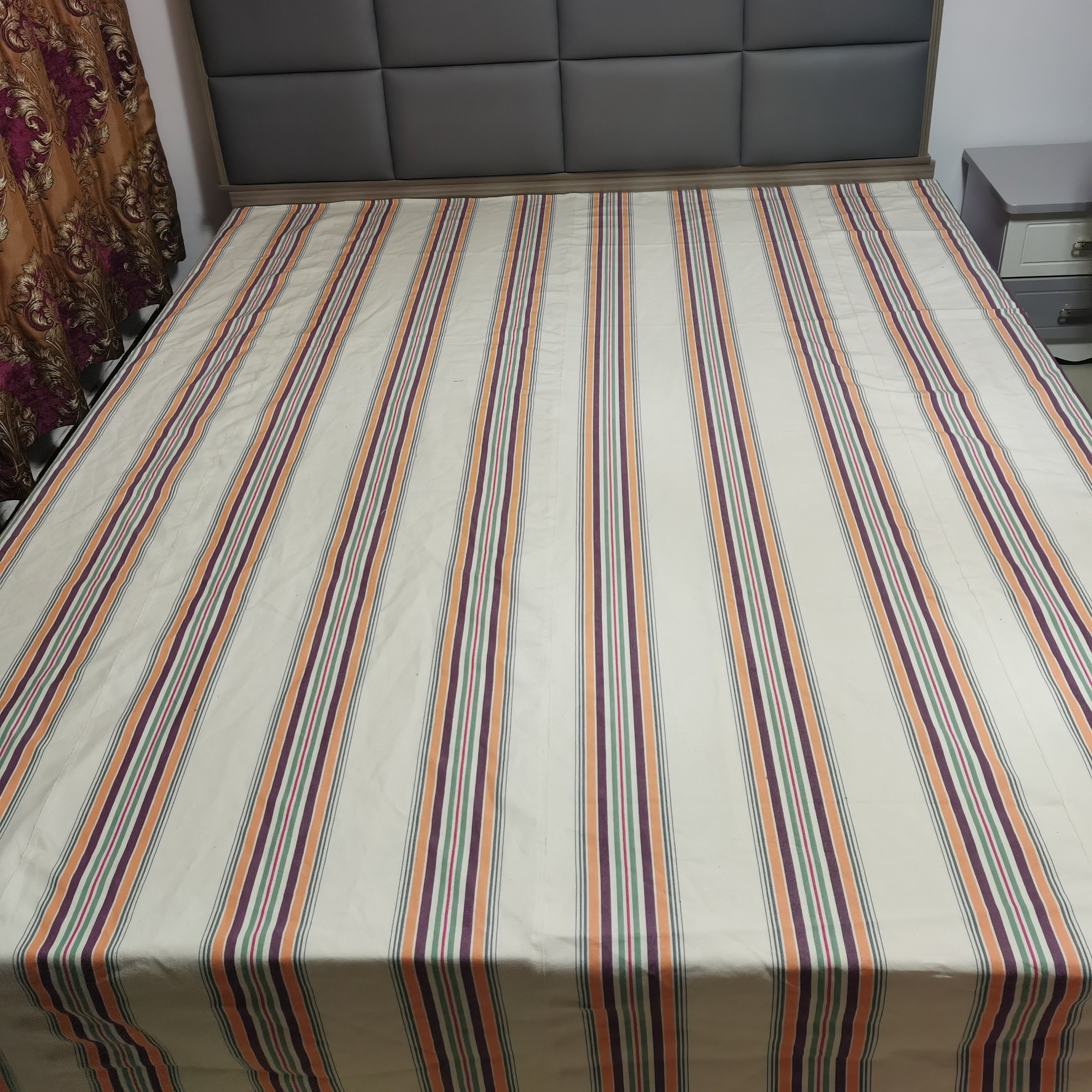 【纯手工老粗布】纯棉老粗布  吸汗透气 不起球 不掉色 加密加厚