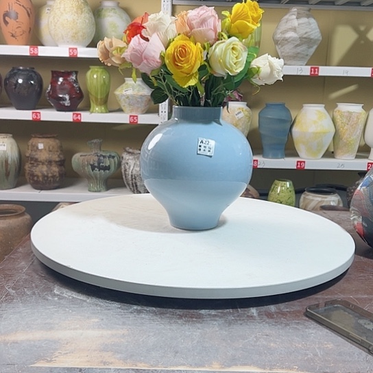 瓶高27口7。陶瓷精品摆件 229