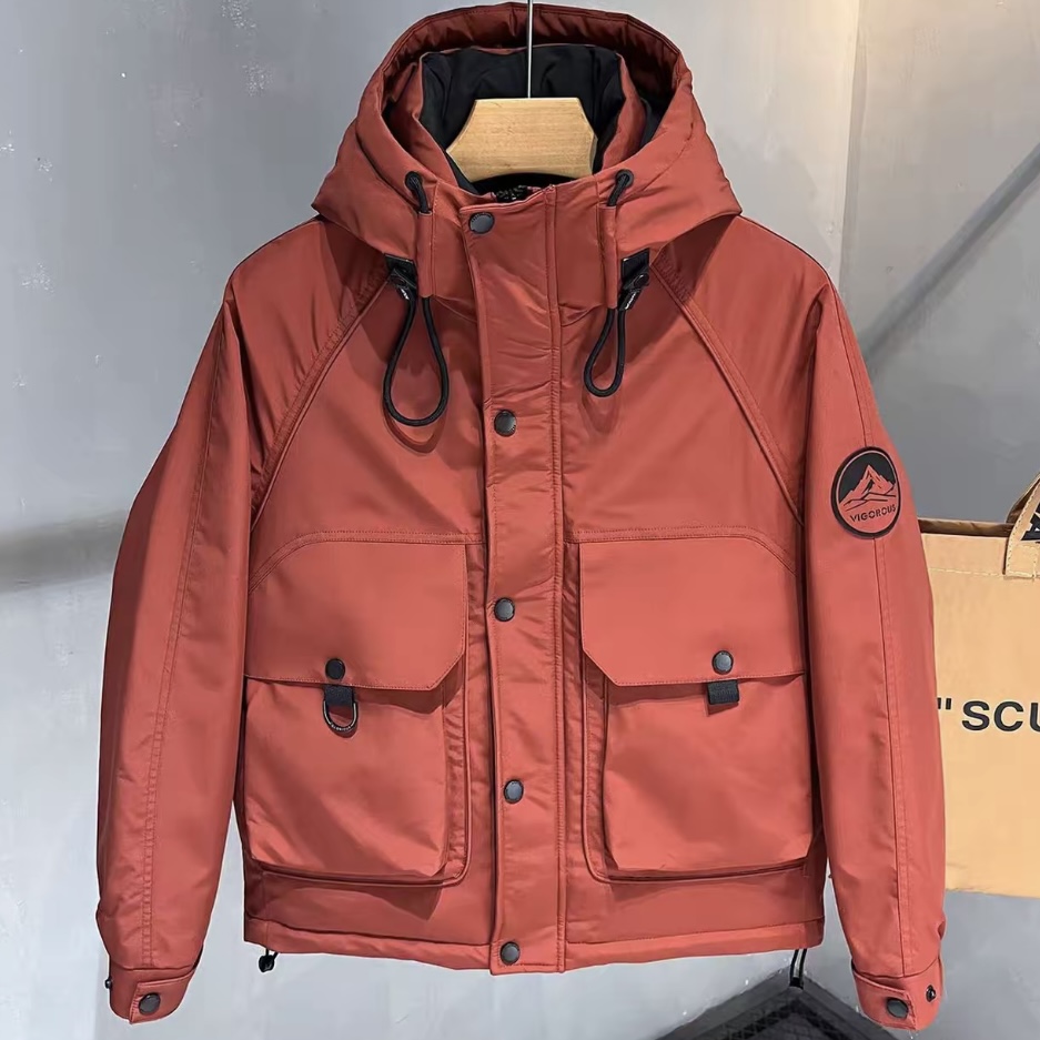 『光头臻选』冬季宽松Sorona科技生物绒防风抗寒保暖加厚外套-8888