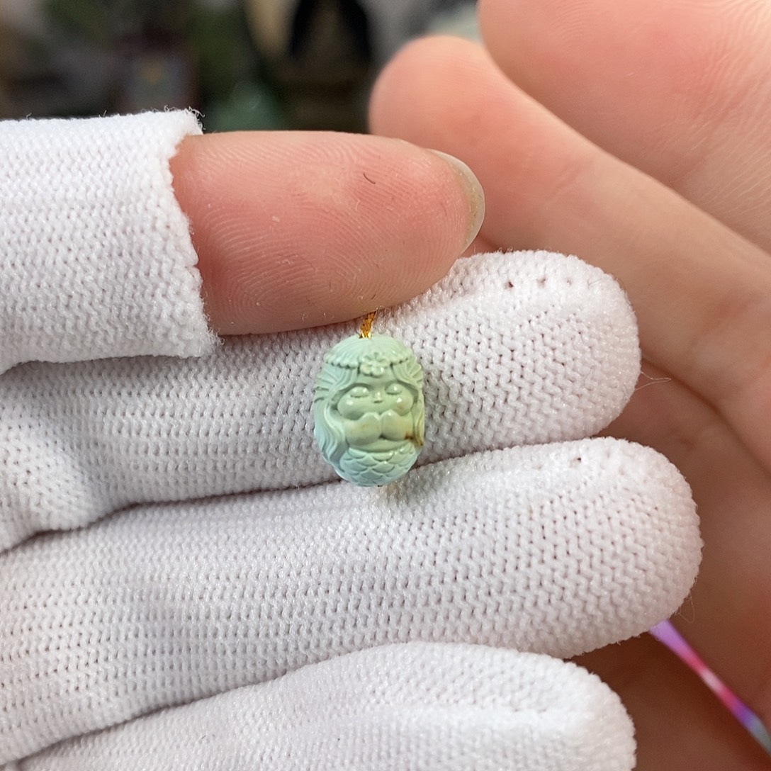 绿松石未镶嵌珠宝奇石