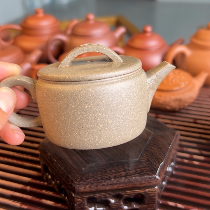 紫砂茶案青段汉瓦120cc