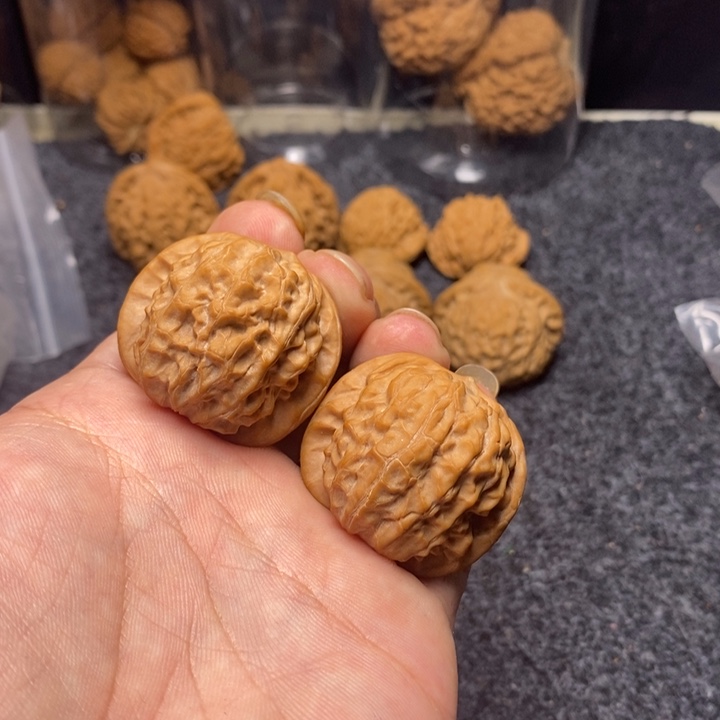 文玩核桃吊坠37全品石门元宝