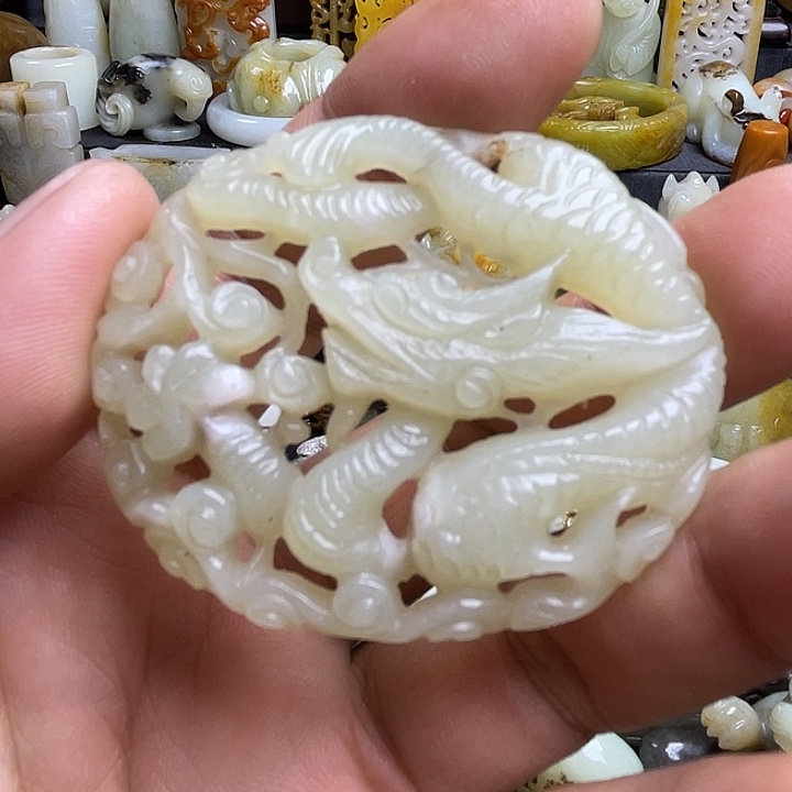 颈饰未镶嵌和田玉