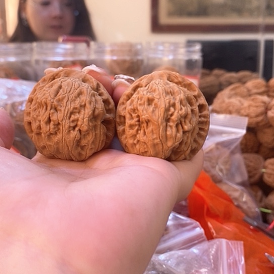 文玩核桃吊坠40歪玄武狮子头