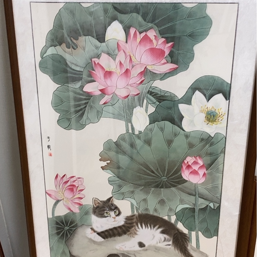 【闪购商品】国画手绘国画工笔带框