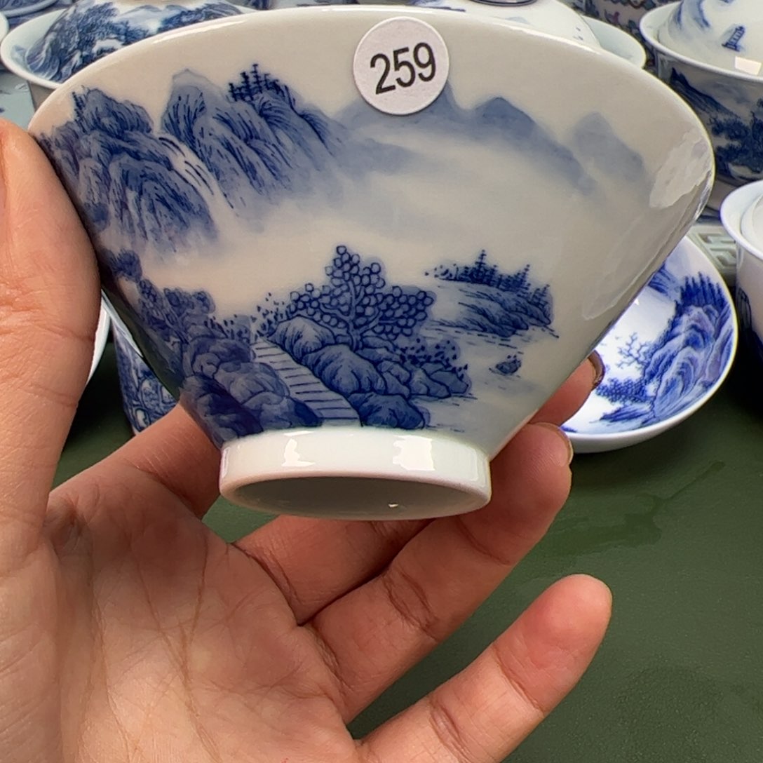 杯沙沙手工手绘茶具259