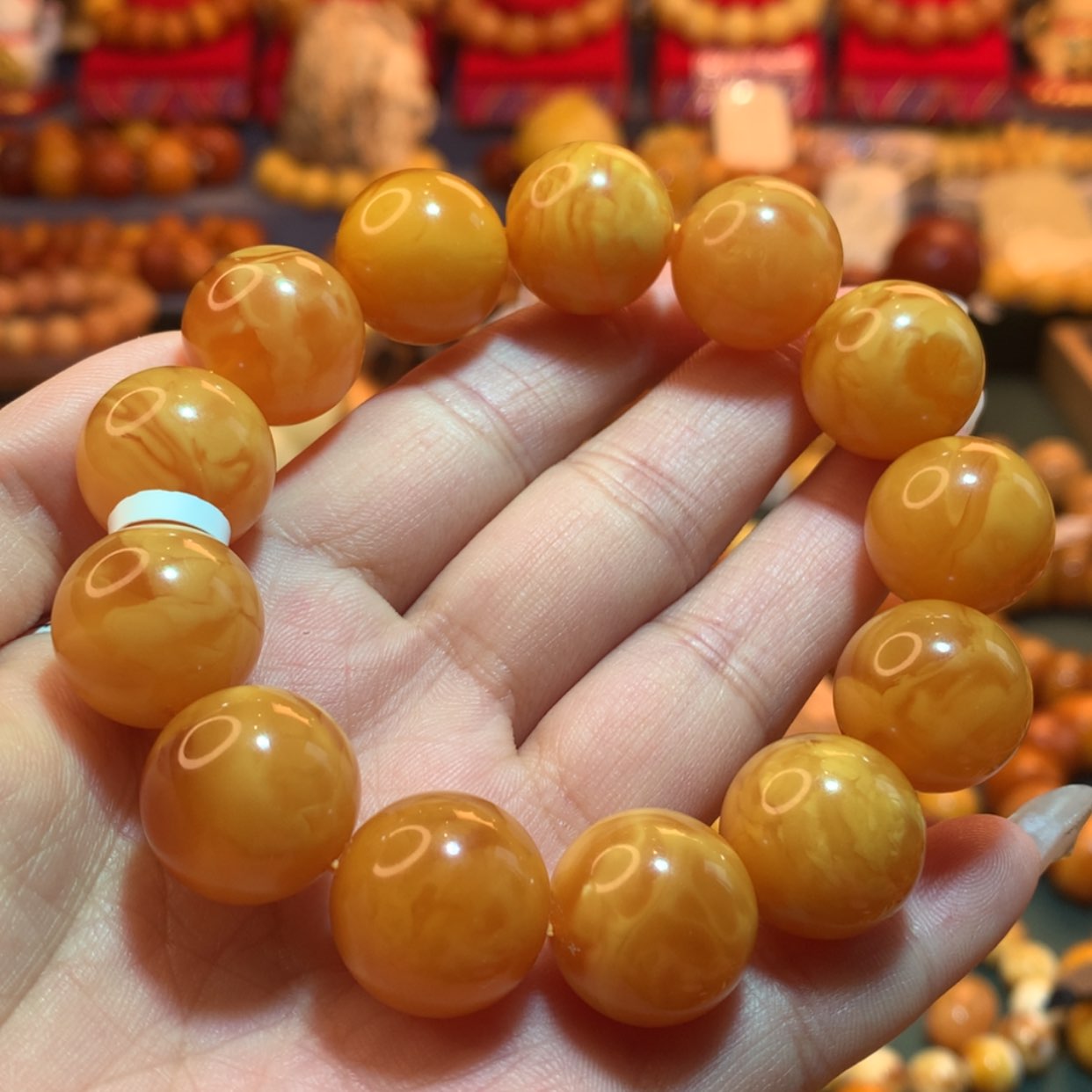 【闪购商品】蜜蜡手串未镶嵌蜜蜡手串