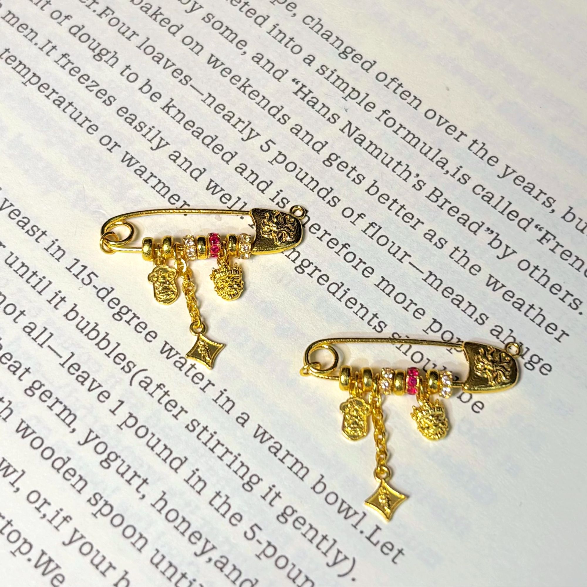 金编   18k金 别针 胸针  5110  多样性发一件